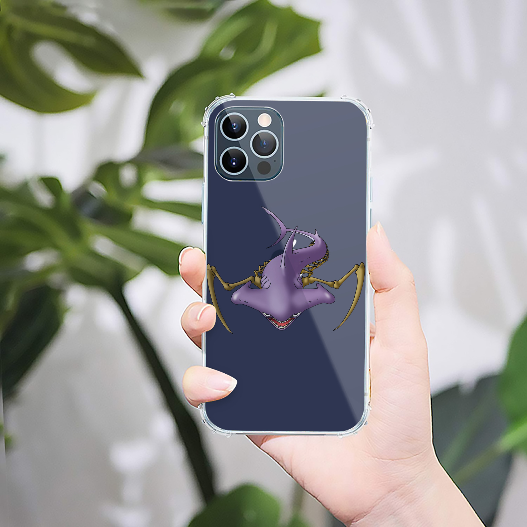 （画像用） ドラゴンクエスト Doragon Kuesuto Dragon Quest 【iPhone 12シリーズ対応】透明スマホケース（クリアソフトケース）
